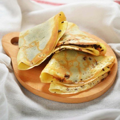 cooked crepe